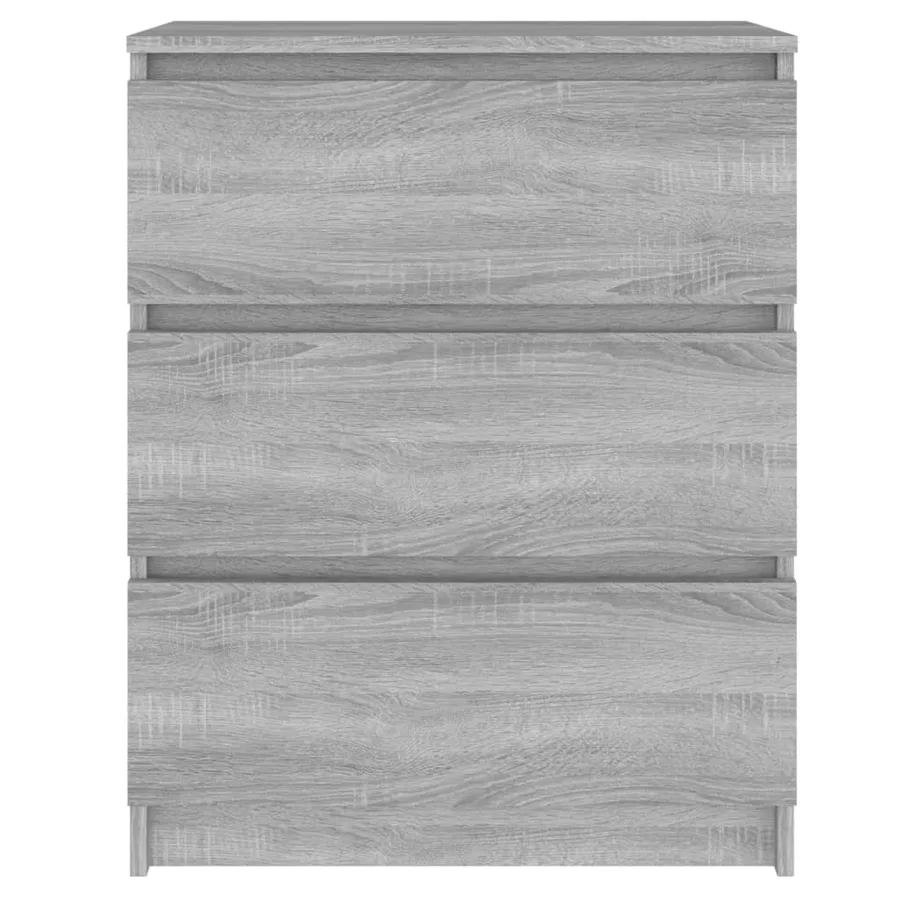 Buffet Sonoma gris 60x35x76 cm Bois d'ingénierie - 3