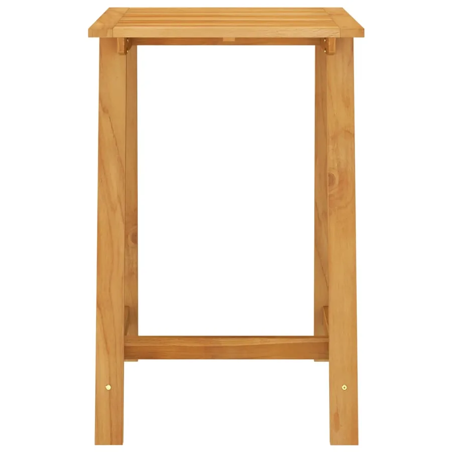 Table de bar de jardin 70x70x104 cm Bois d'acacia massif - 2
