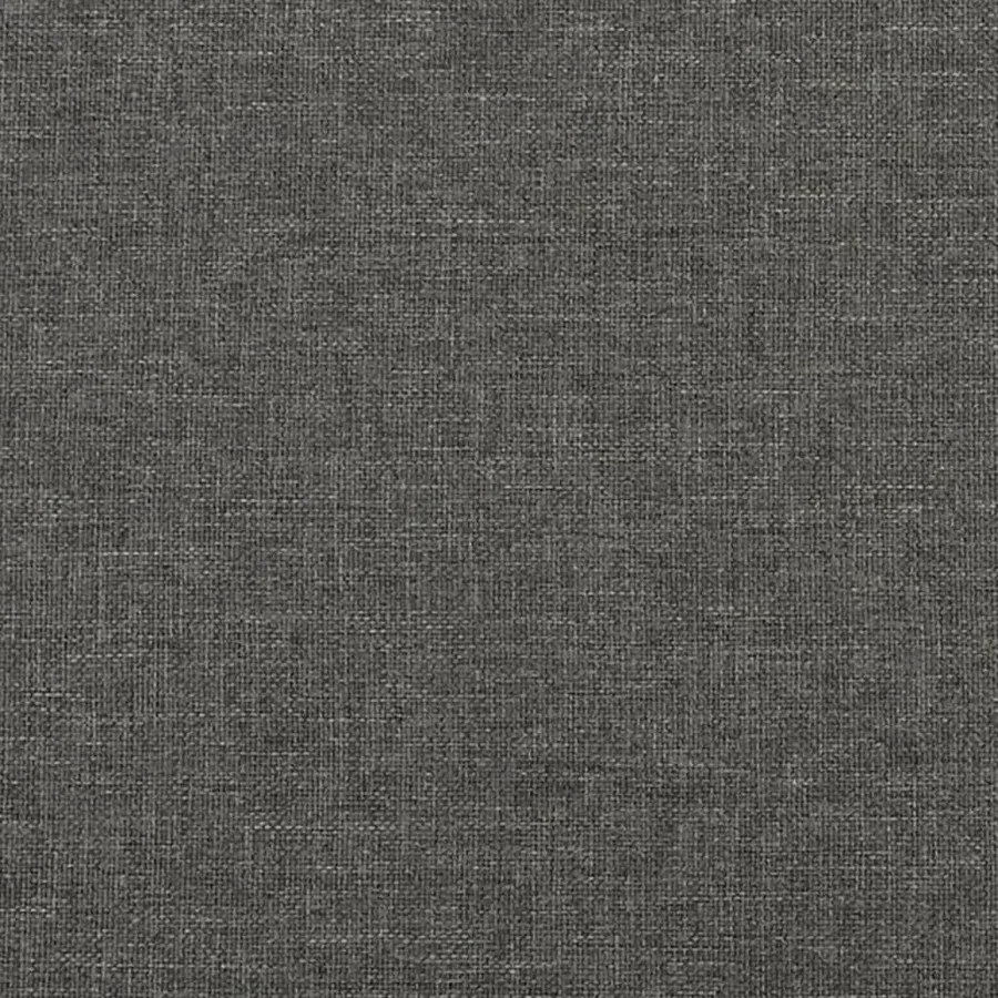 Sommier à lattes de lit avec matelas Gris foncé 140x190cm Tissu - 9