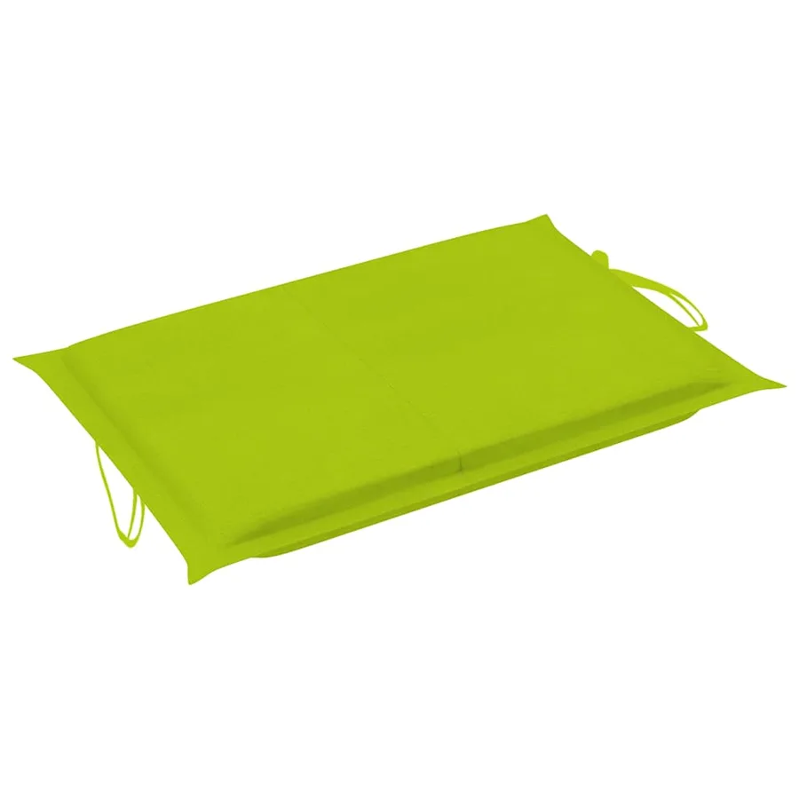 Chaise longue avec coussin Gris Bois d'acacia solide - 13