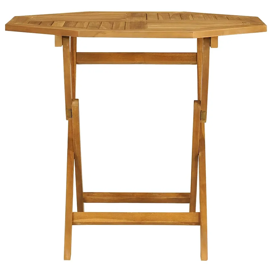 Salon de jardin 5 pcs Bois de teck massif - 4