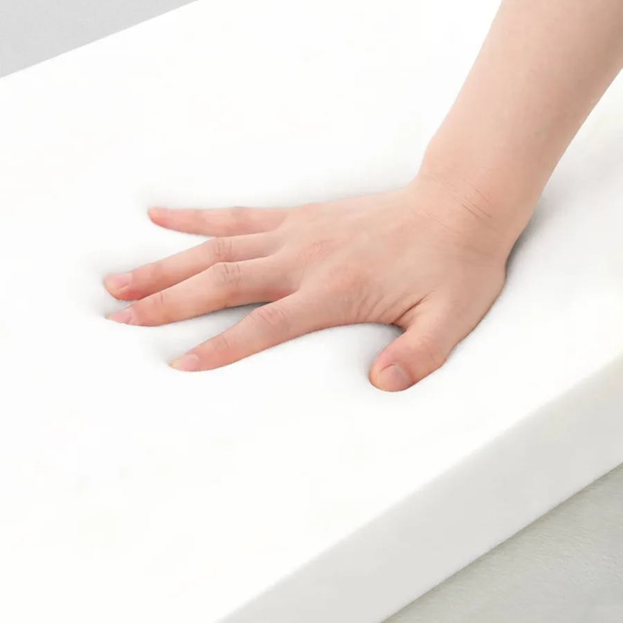 banc Crème 110 x 40 x 45 cm Velours - 7