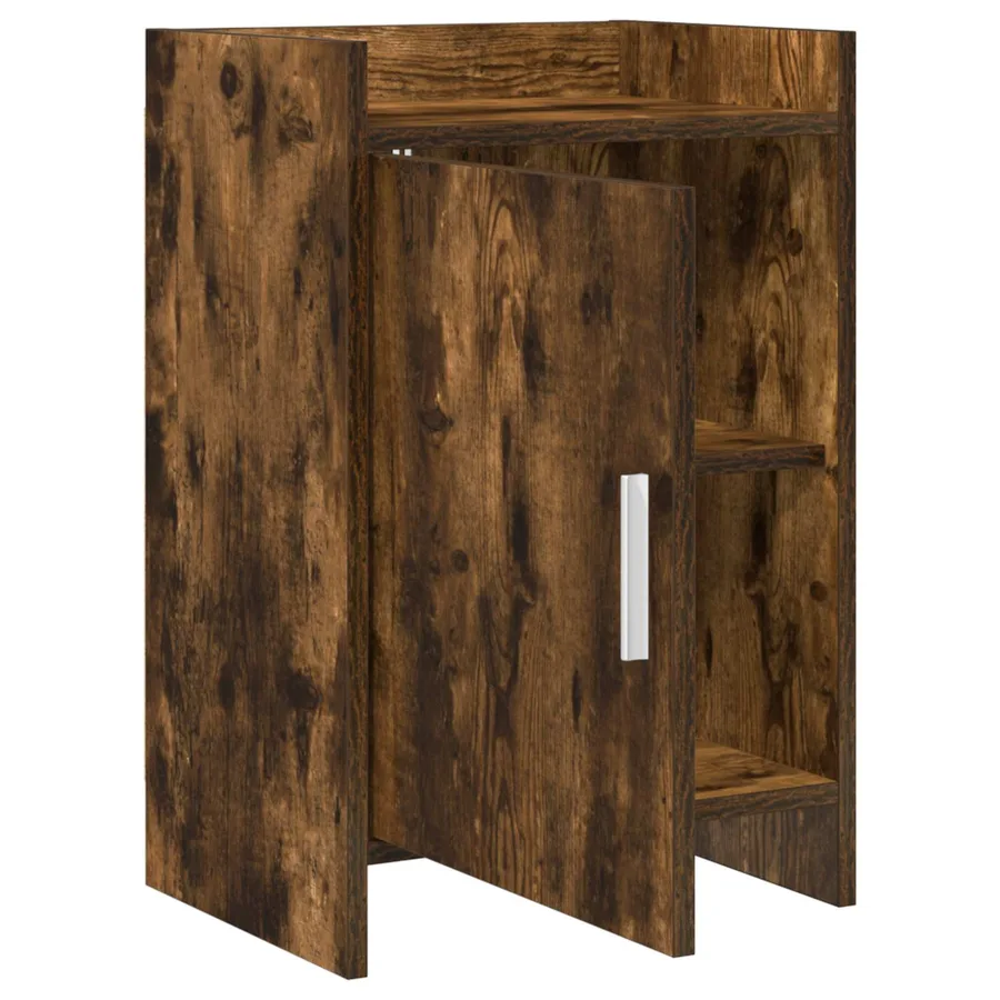 Tables de chevet 2 pcs Chêne fumé 40 x 30 x 60 cm - 3