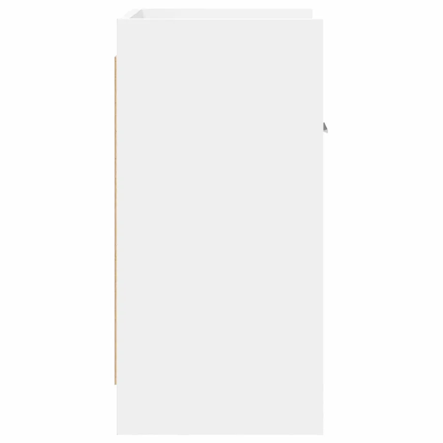 Tables de chevet 2 pcs Blanc 40 x 30 x 60 cm Bois d'ingénierie - 5