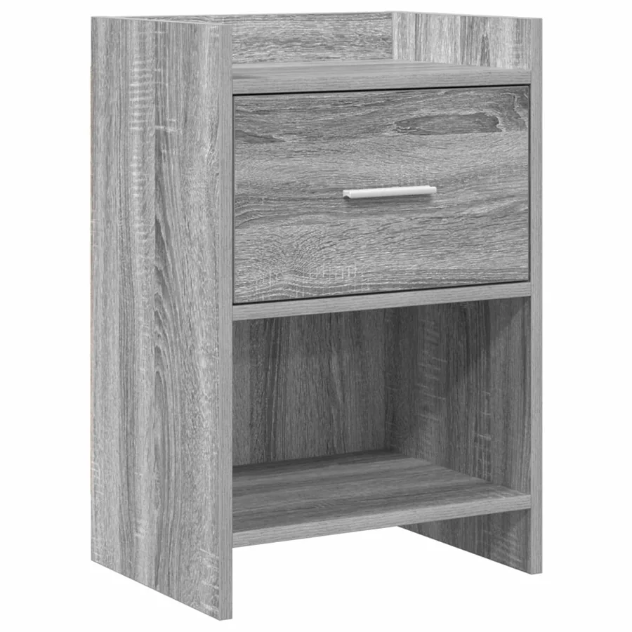 Tables de chevet Sonoma gris 40 x 30 x 60 cm Bois d'ingénierie