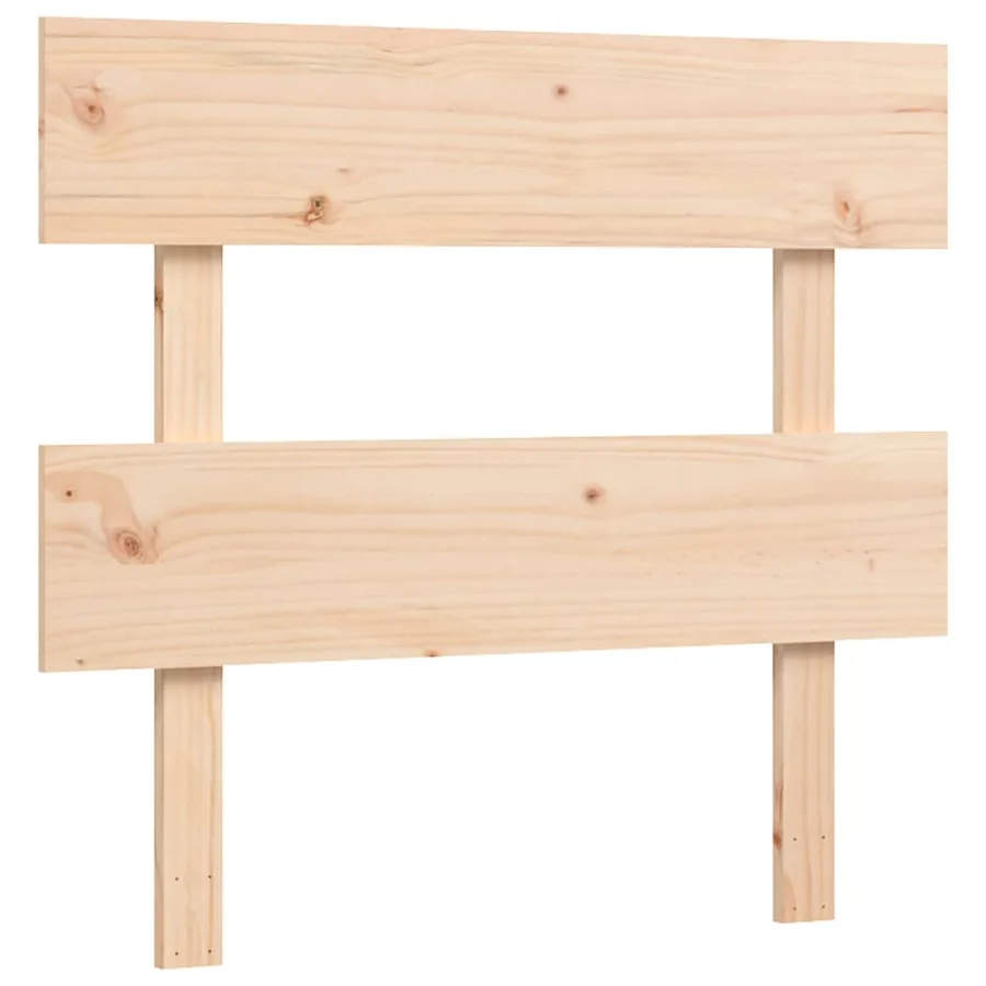 Cadre de lit sans matelas 90x200 cm bois de pin massif - 8