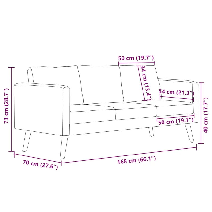 Ensemble de canapé 2 pcs tissu jaune - 12