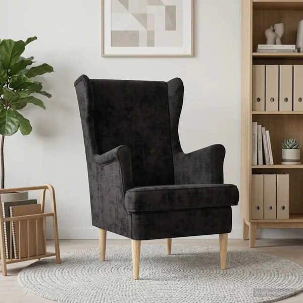 Fauteuil Noir ARES