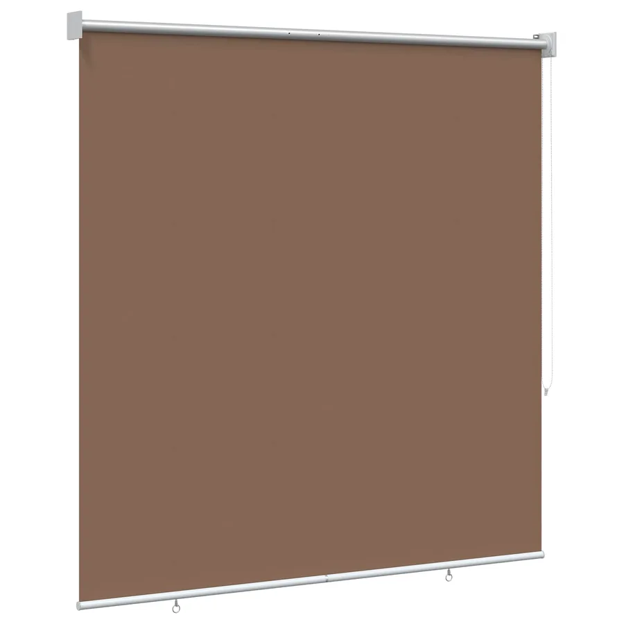 Store roulant extérieur protection UV Taupe Polyester - 4
