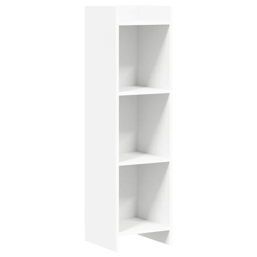 Bibliothèque Blanc 30 x 30 x 111 cm Bois d'ingénierie - 2