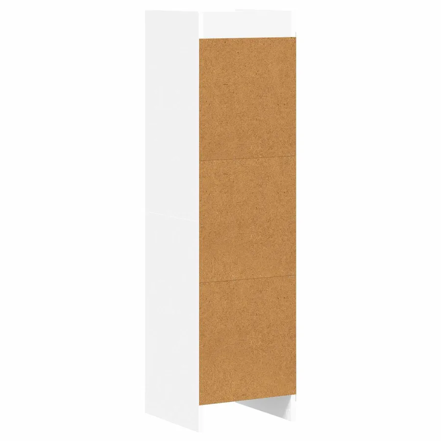 Bibliothèque Blanc 30 x 30 x 111 cm Bois d'ingénierie - 6