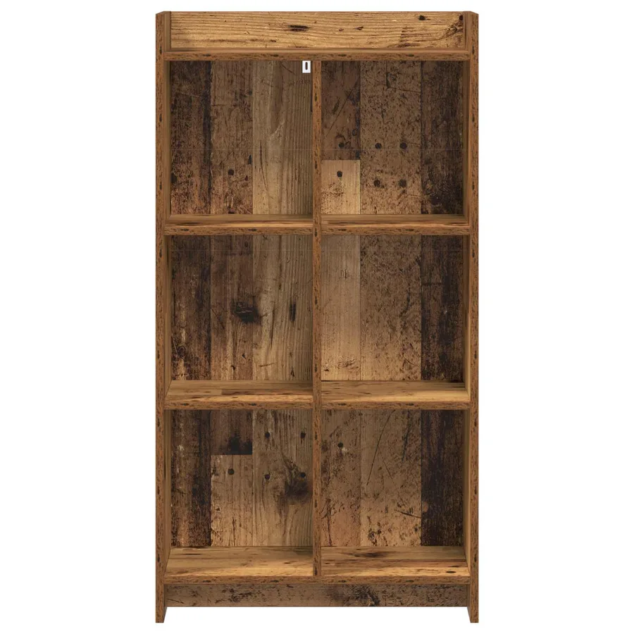 Bibliothèque Bois ancien 59 x 30 x 111 cm Bois d'ingénierie - 4