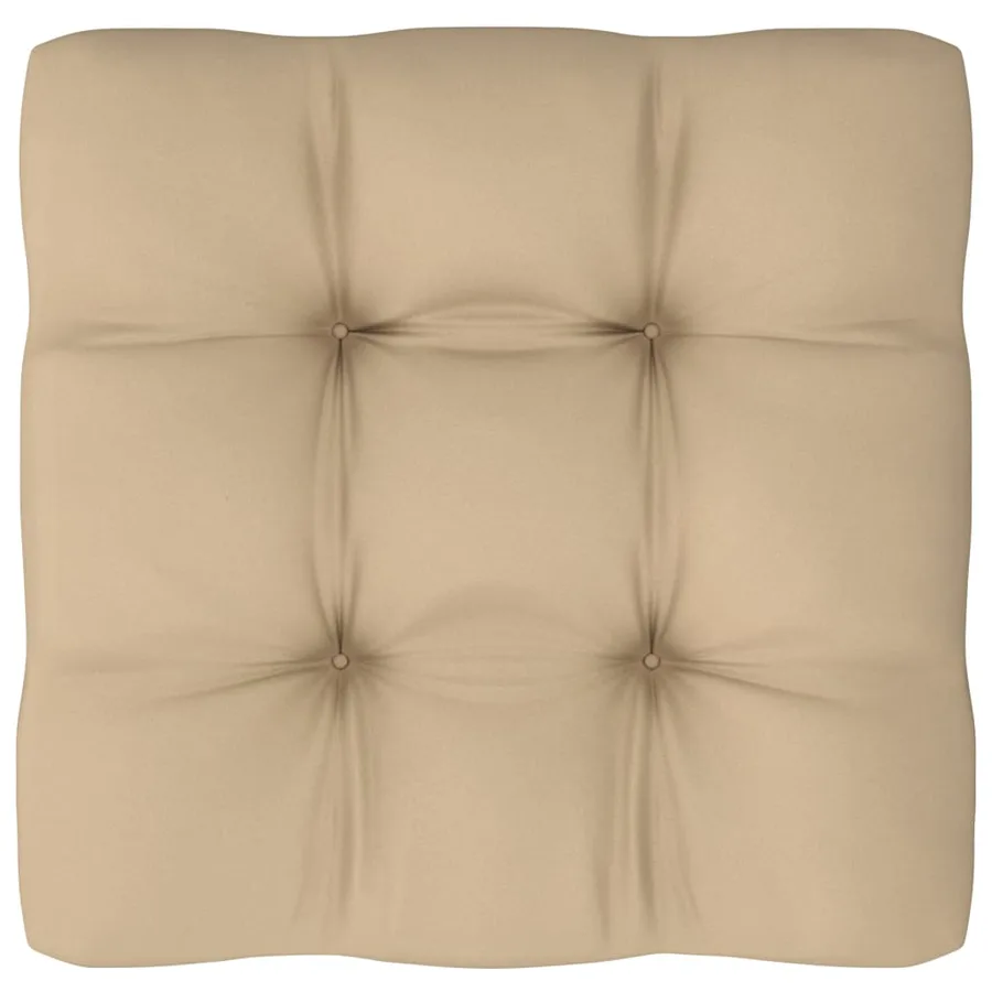 Pouf palette de jardin Bois de pin imprégné de gris - 6