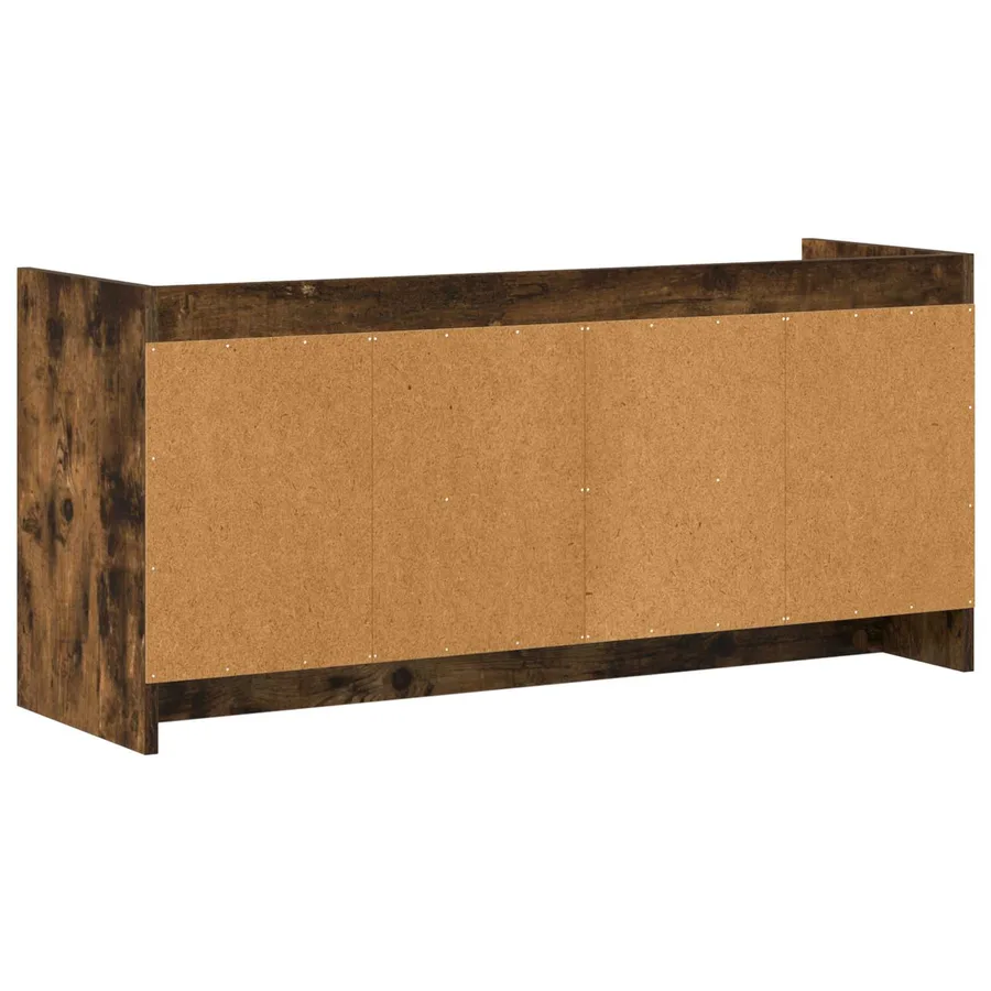 Meuble TV 102 x 33 x 47 cm Chêne fumé Bois d'ingénierie - 7