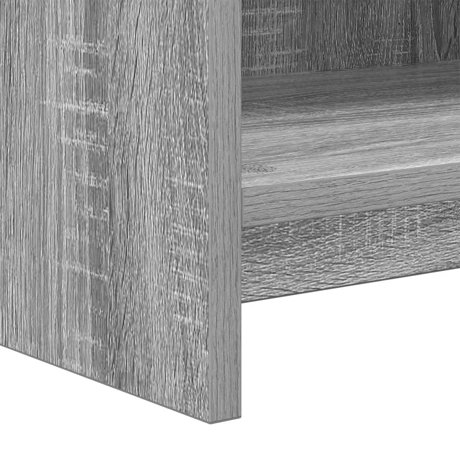Meuble TV 168 x 33 x 47 cm Sonoma gris Bois d'ingénierie - 6