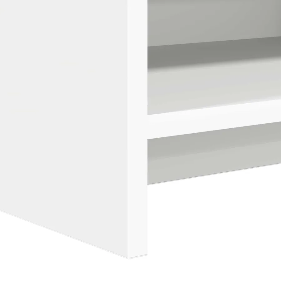 Meuble TV 168 x 33 x 47 cm Blanc Bois d'ingénierie - 6