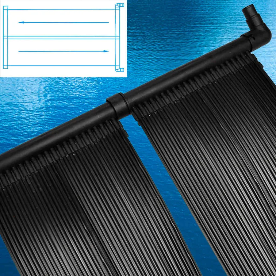 Panneau solaire pour chauffage de piscine (set de 2) - 2