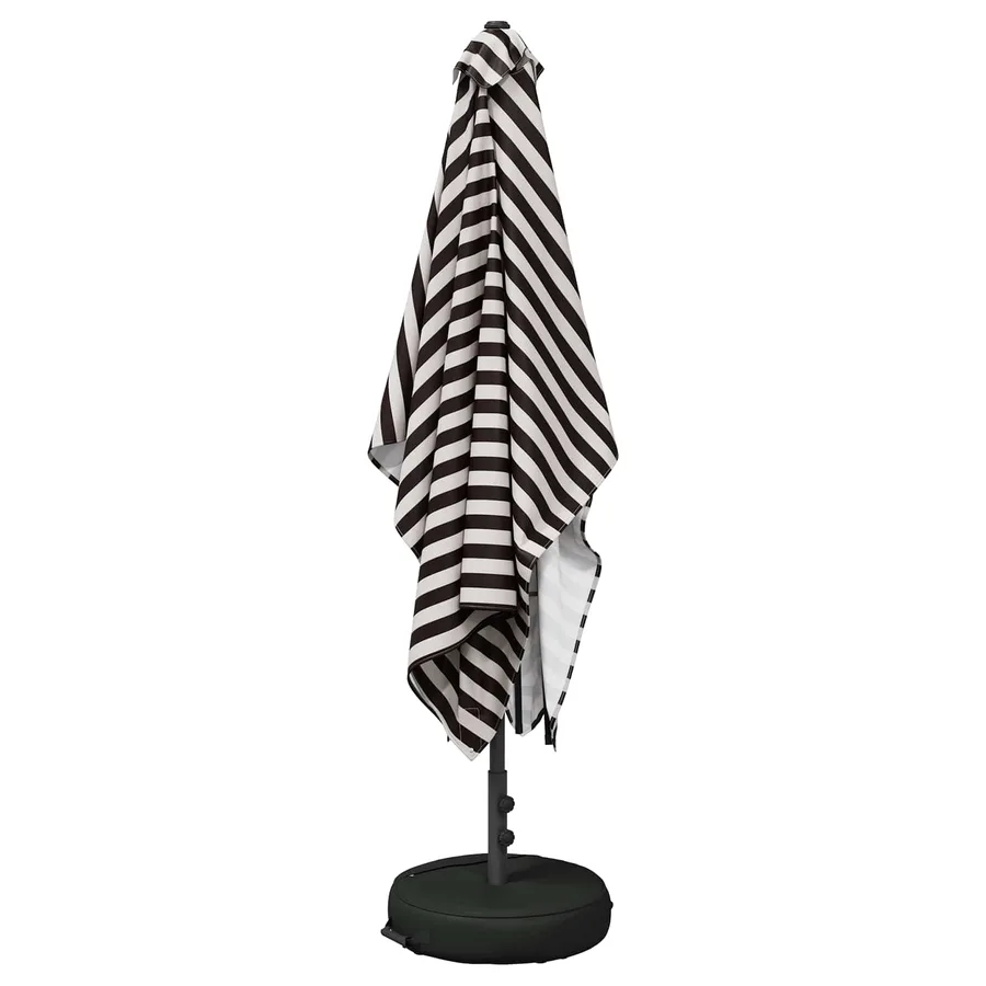 Parasol de jardin avec base 200 x 300 cm Polyester - 3