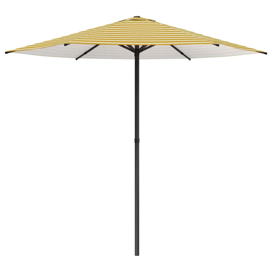 Parasol de jardin 230 x 230 cm Polyester Rectangulaire - 2