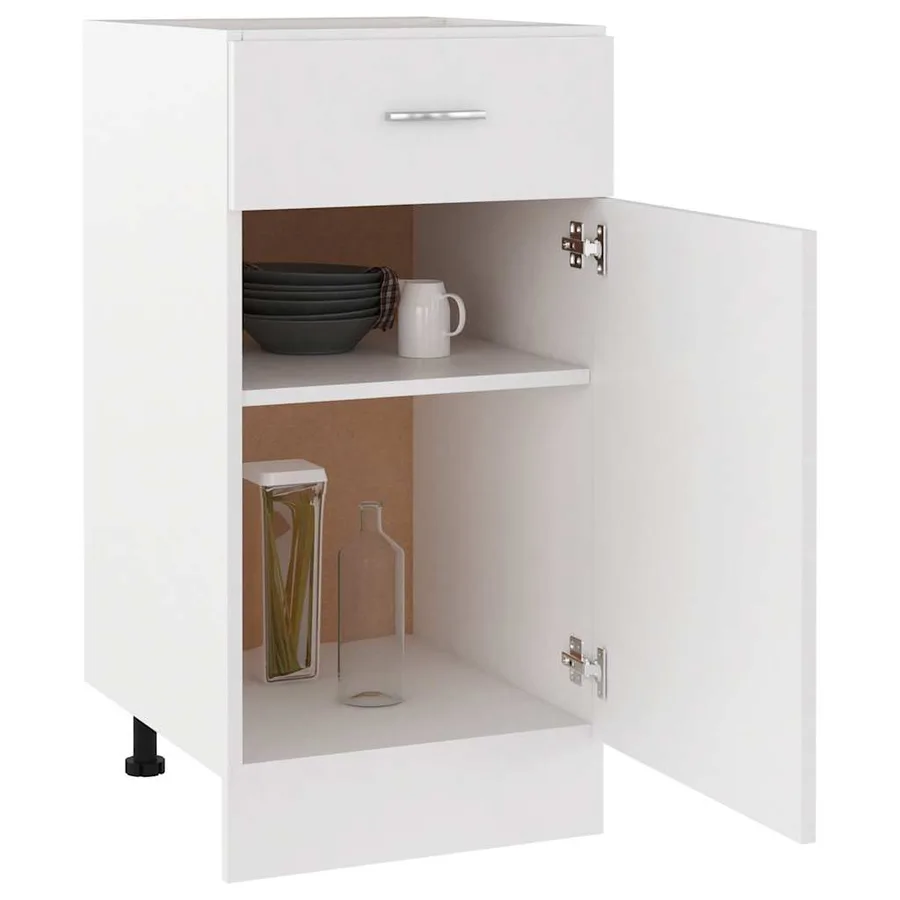 Armoire à tiroirs "Lyon" Blanc 40 x 46 x 81,5 cm Bois d'ingénierie - 4