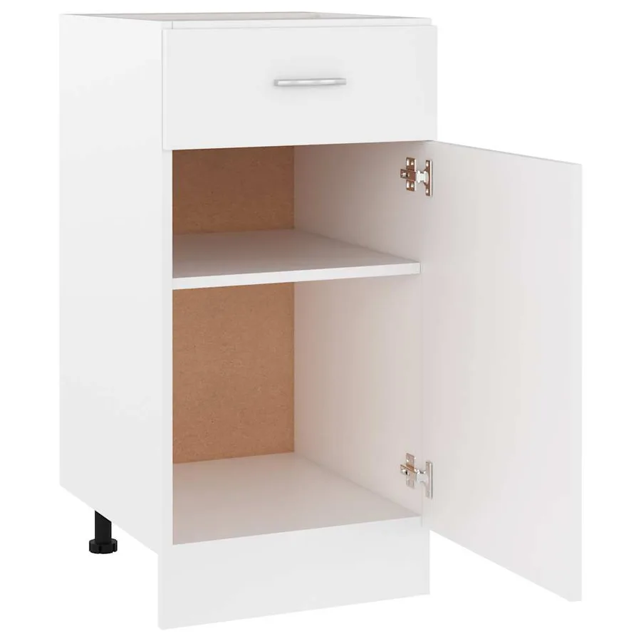 Armoire à tiroirs "Lyon" Blanc 40 x 46 x 81,5 cm Bois d'ingénierie - 6