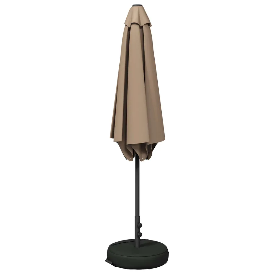 Parasol de jardin avec base 300 x 300 cm Polyester - 3