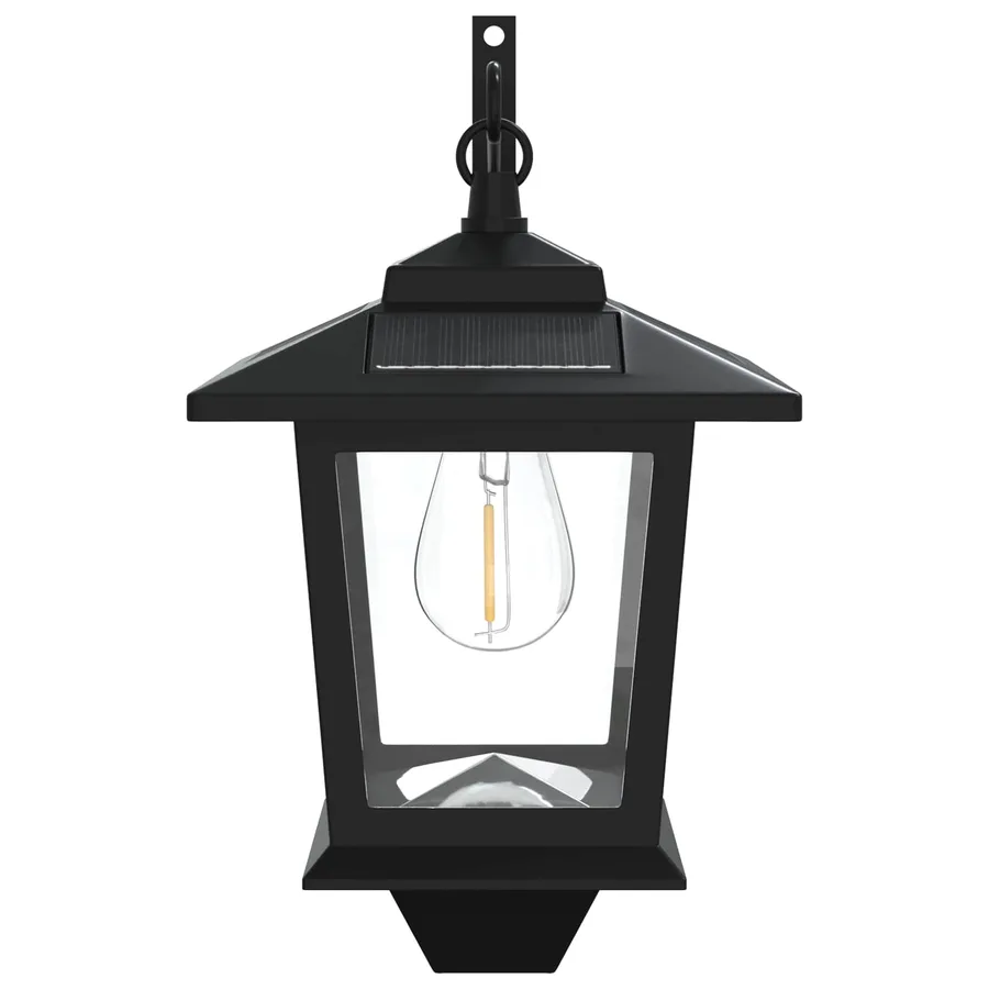 Lampe Murale 2 pc Noir 19 x 14 x 25 cm Acier inoxydable et ABS - 5