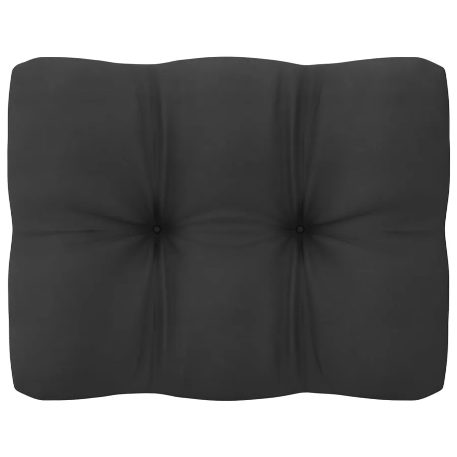 Canapés d'angle de jardin avec coussins 2 pcs Pin massif - 5