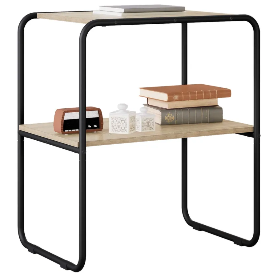 Table console Chêne Sonoma 60 x 42,5 x 70 cm Bois d'ingénierie - 3