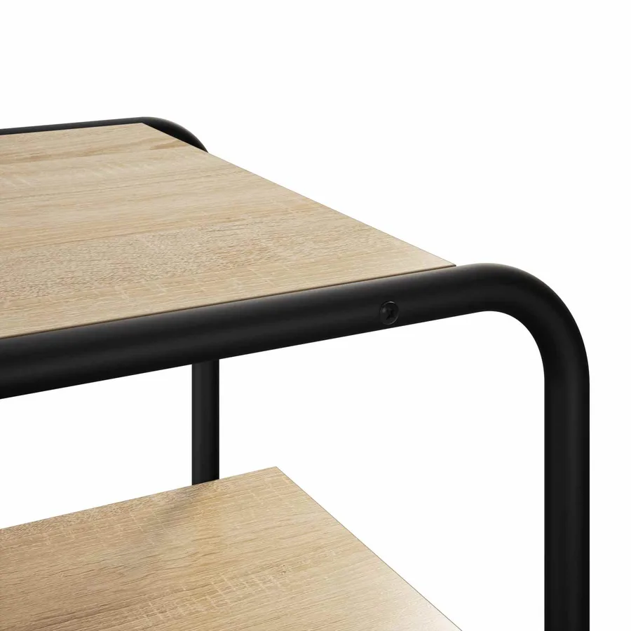 Table console Chêne Sonoma 60 x 42,5 x 70 cm Bois d'ingénierie - 6