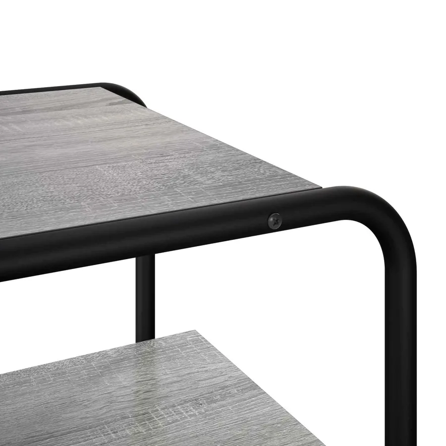 Table console Sonoma gris 60 x 42,5 x 70 cm Bois d'ingénierie - 6