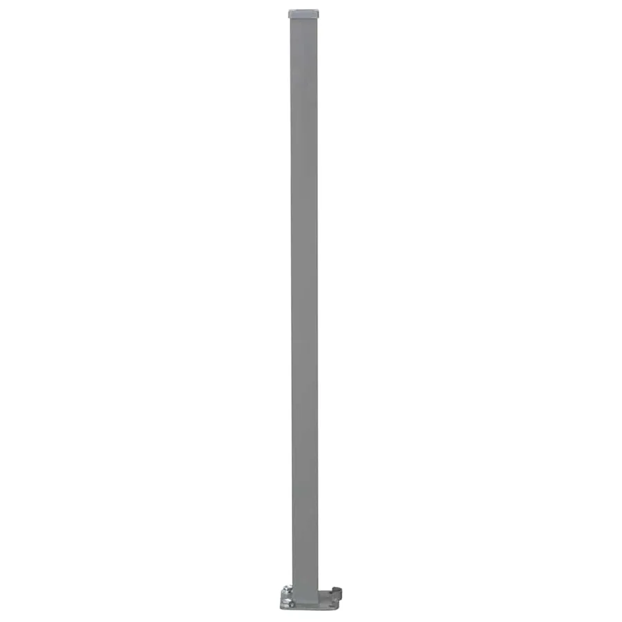 Auvent latéral rétractable 160 x 600 cm Marron - 6