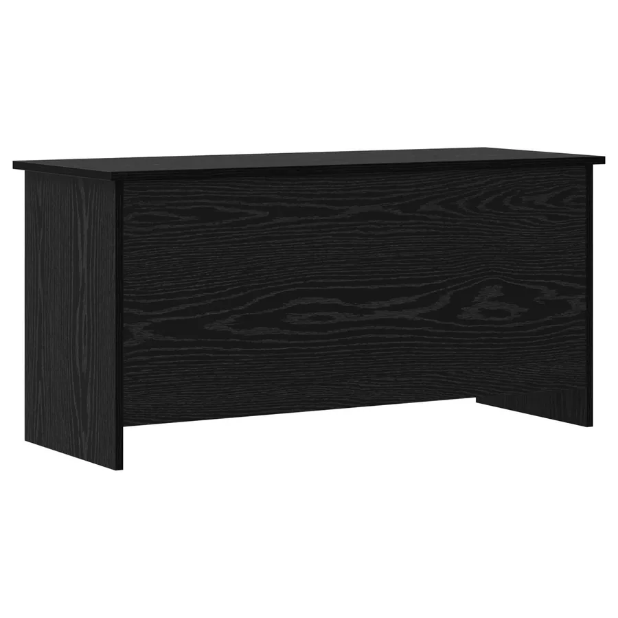 Coffre de rangement avec stockage Chêne noir 100 x 40 x 50 cm - 2