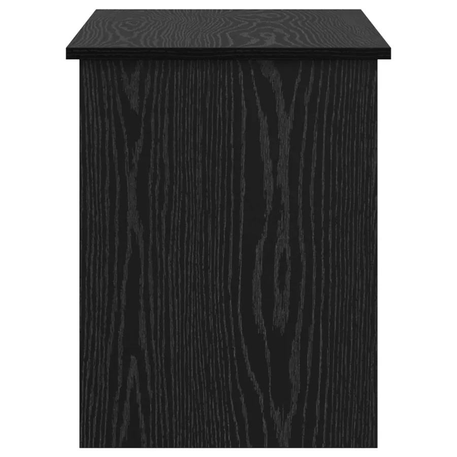 Coffre de rangement avec stockage Chêne noir 100 x 40 x 50 cm - 7