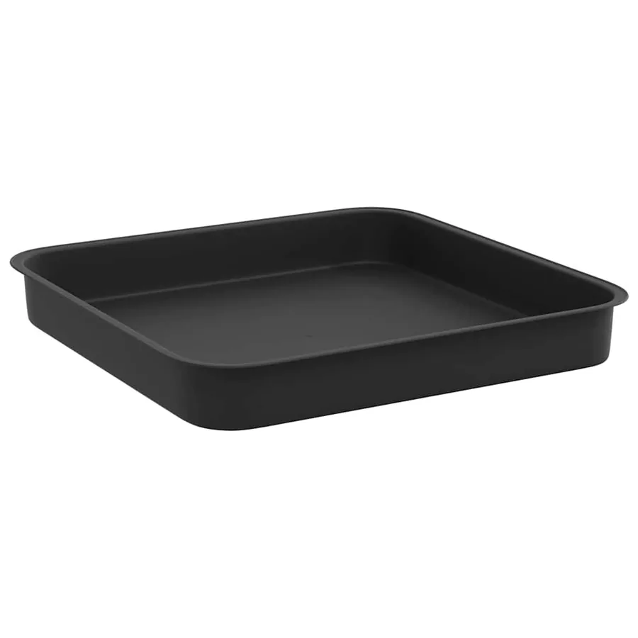 Pots de plantes 6 pcs Noir 20 x 20 x 16 cm Plastique - 7