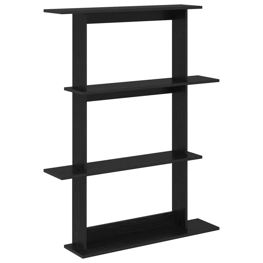 Étagère Murale Chêne noir 100 x 20 x 126 cm Bois d'ingénierie