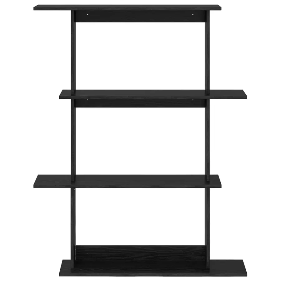 Étagère Murale Chêne noir 100 x 20 x 126 cm Bois d'ingénierie - 3