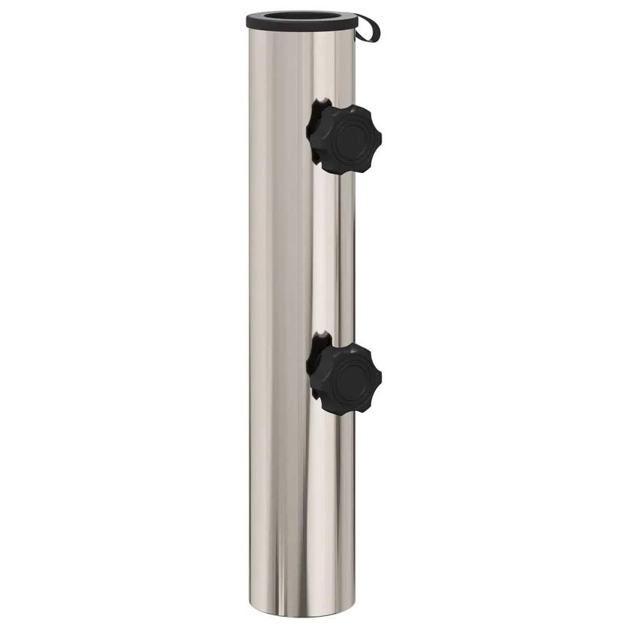 Tube de Base de Parasol 0.63 kg Acier Inoxydable Naturel - 2