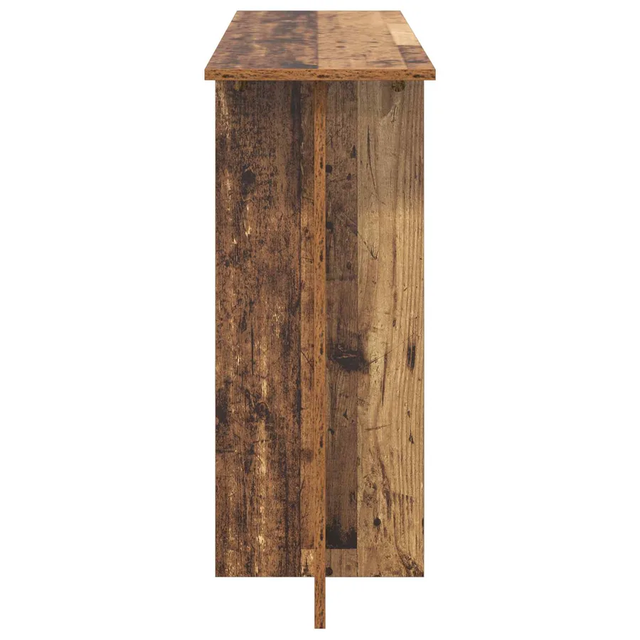 Table console Bois ancien 100 x 30 x 75 cm Bois d'ingénierie - 6
