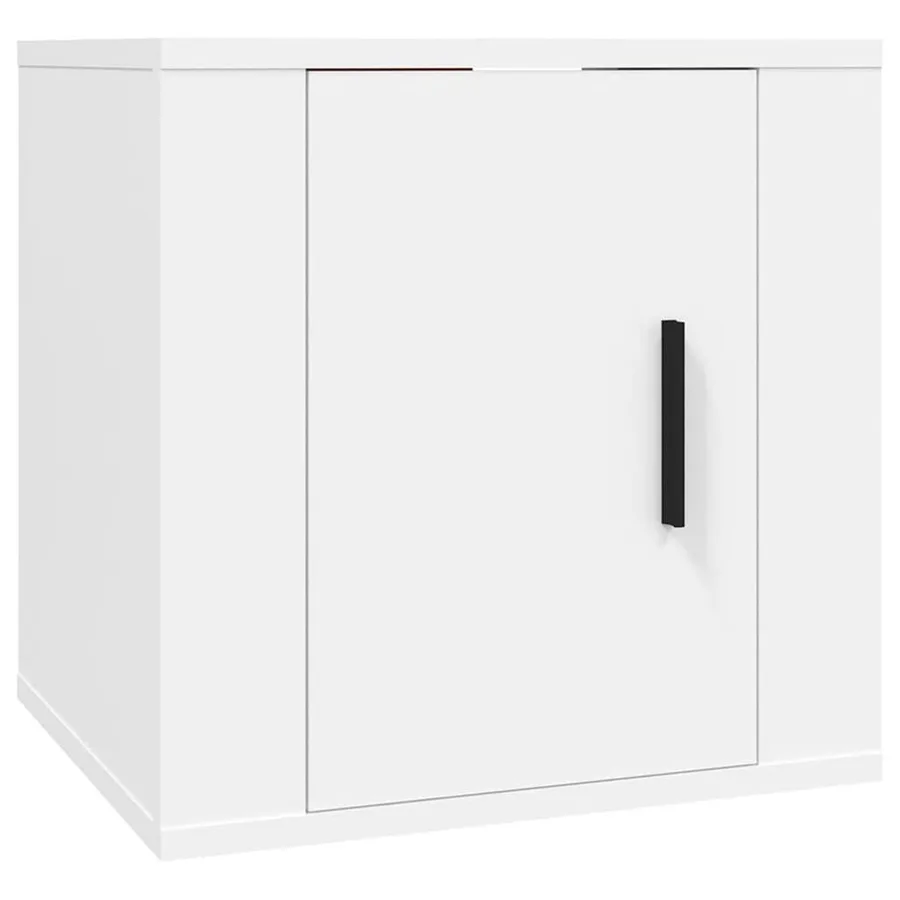 Ensemble de meubles TV 6 pcs Blanc Bois d'ingénierie - 5
