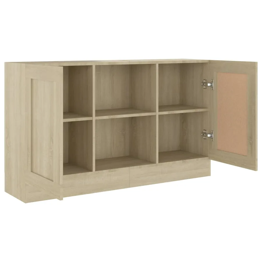Buffet Chêne sonoma 120x30,5x70 cm Bois d'ingénierie - 4