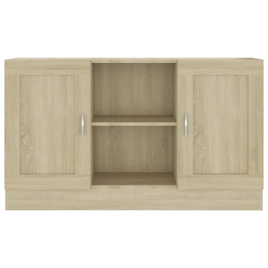 Buffet Chêne sonoma 120x30,5x70 cm Bois d'ingénierie - 5