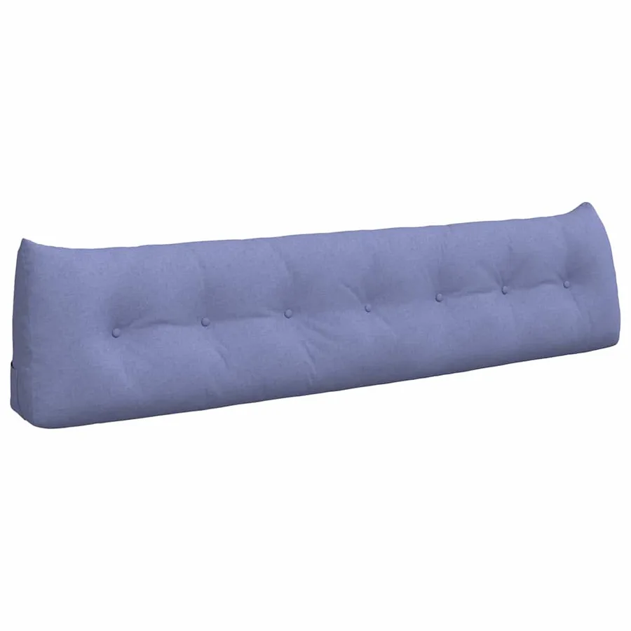 Coussin de Dos Bleu denim 200 x 24 x 50 cm tissu - 2