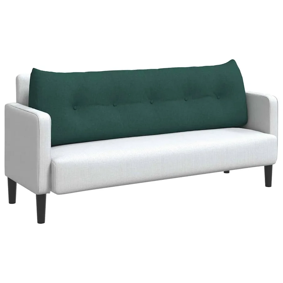 Coussin de Dos Vert foncé 160 x 24 x 50 cm tissu - 3