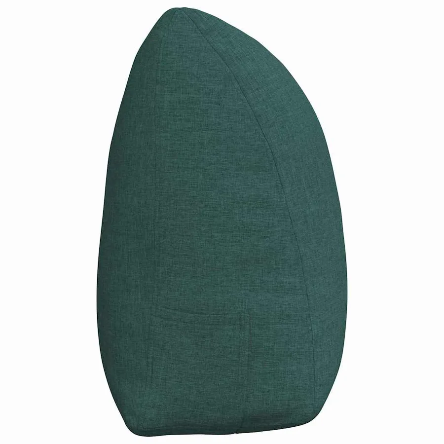 Coussin de Dos Vert foncé 160 x 24 x 50 cm tissu - 7