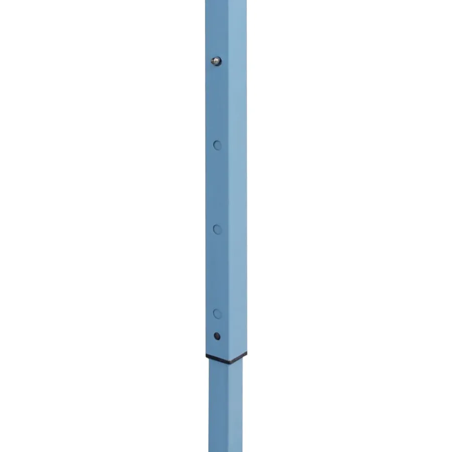 Tente de réception pliable professionnelle 3x6 m Acier Blanc - 7