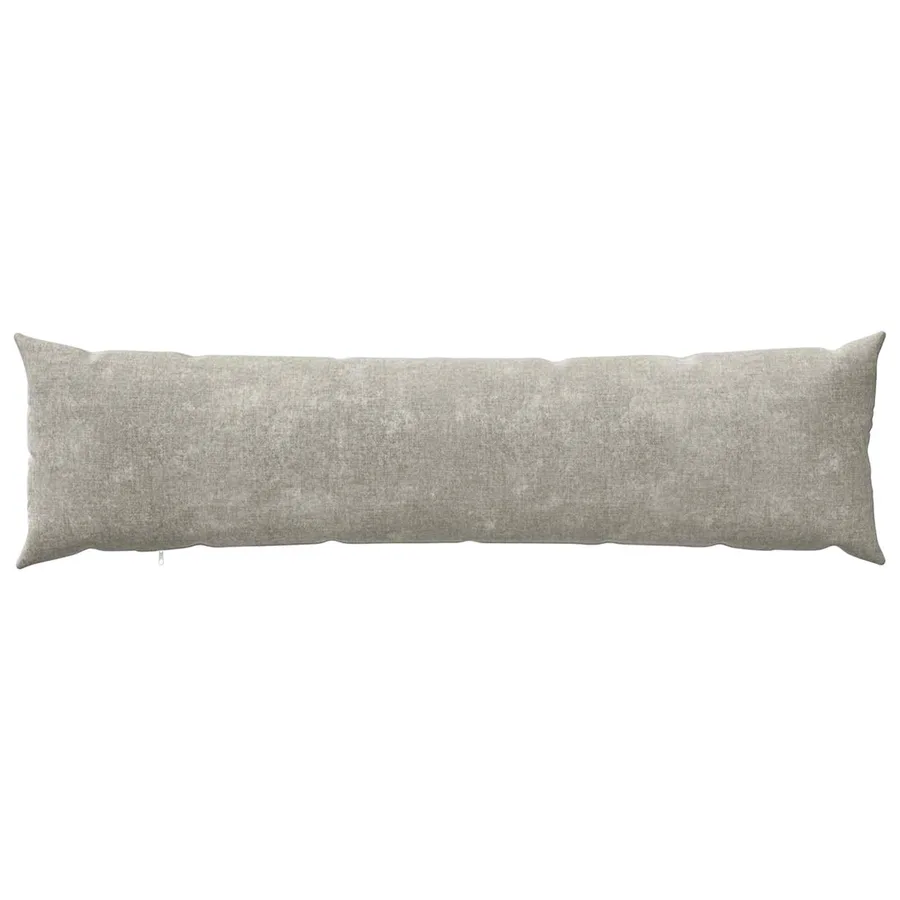 Housse de coussin 2 pcs HEERLEN Gris clair 40 x 145 cm - 2