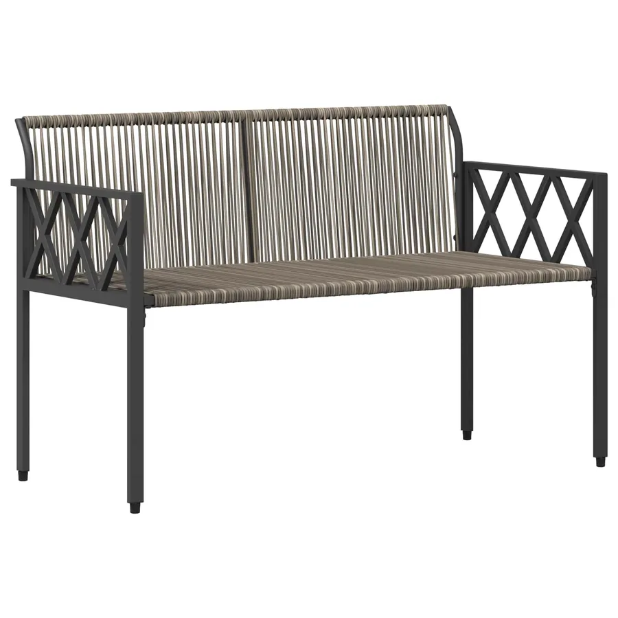 Bancs d'extérieur 2 -Seater 116 x 56 x 75 cm polyrotin - 4
