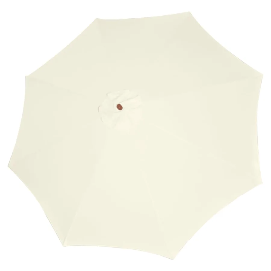 Parasol 300x258 cm Blanc sable - 3