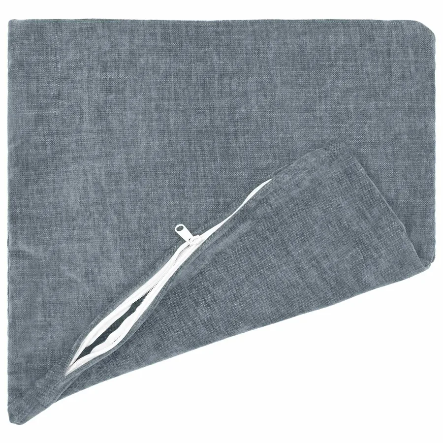 Housse de coussin 6 pcs HEERLEN Bleu clair 40 x 40 cm - 3